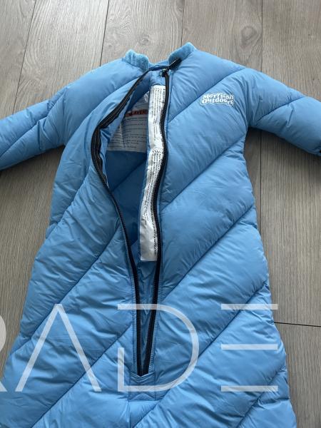 Blue Camping Kids' Sleeping bag with Carrying Bag