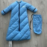 Blue Camping Kids' Sleeping bag with Carrying Bag